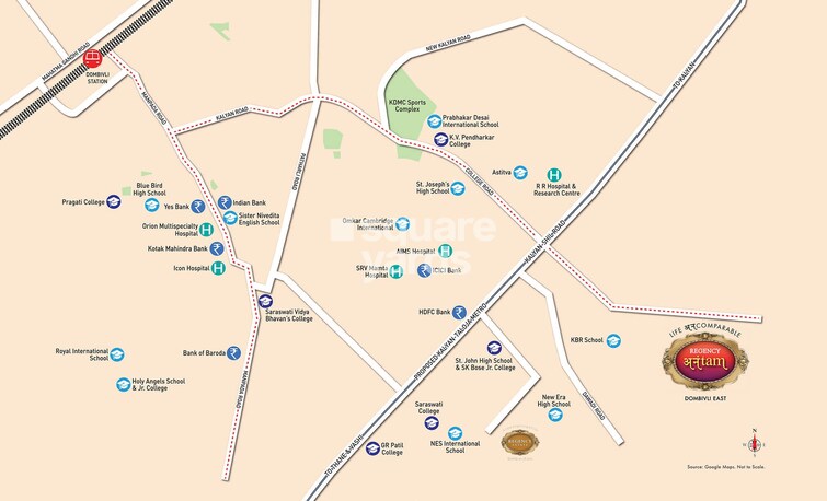 Regency Anantam Location Image