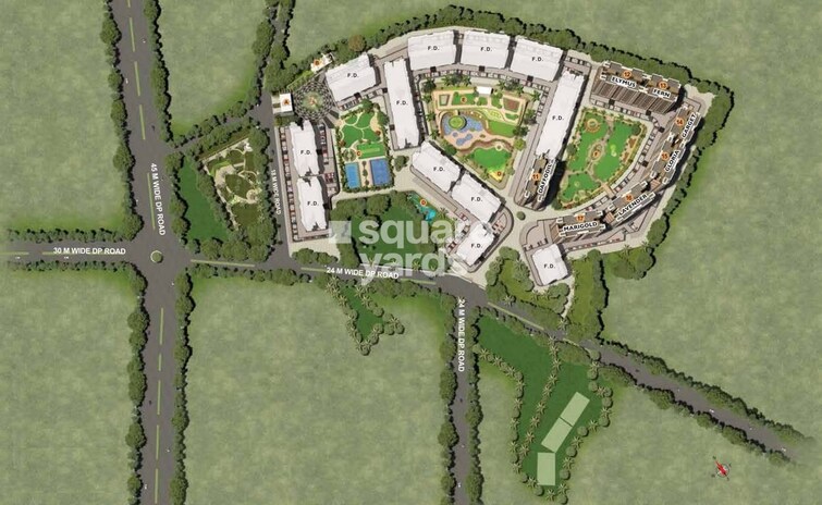 Regency Anantam Master Plan Image