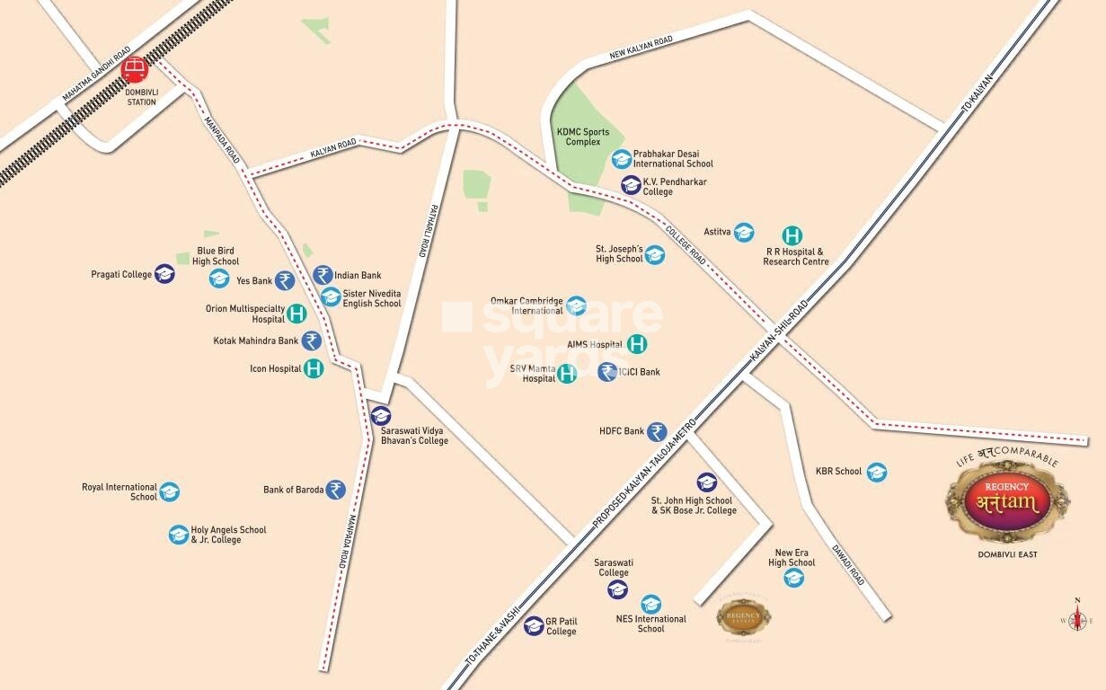 Regency Anantam Phase 2 Location Image