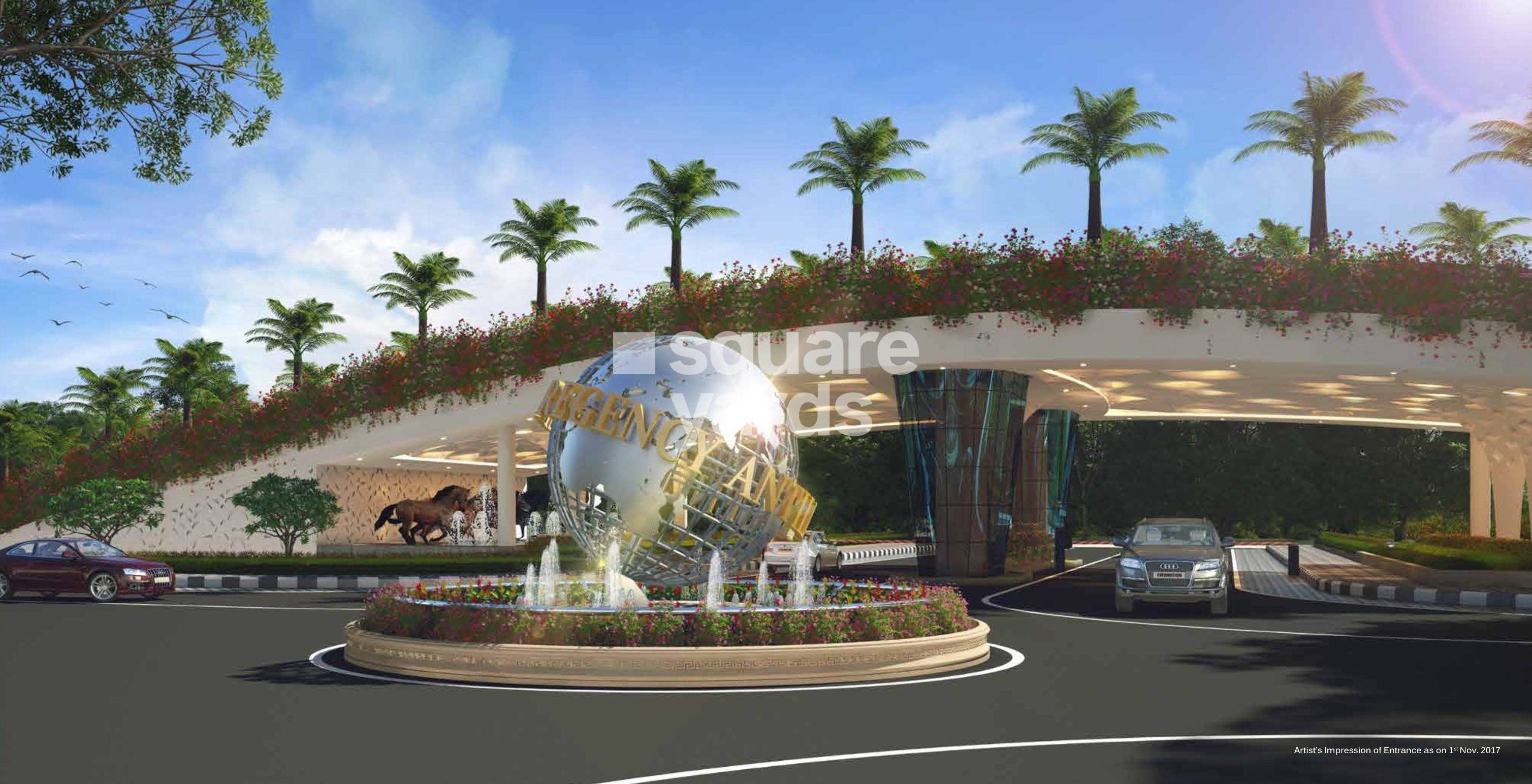 Regency Antilia Entrance View