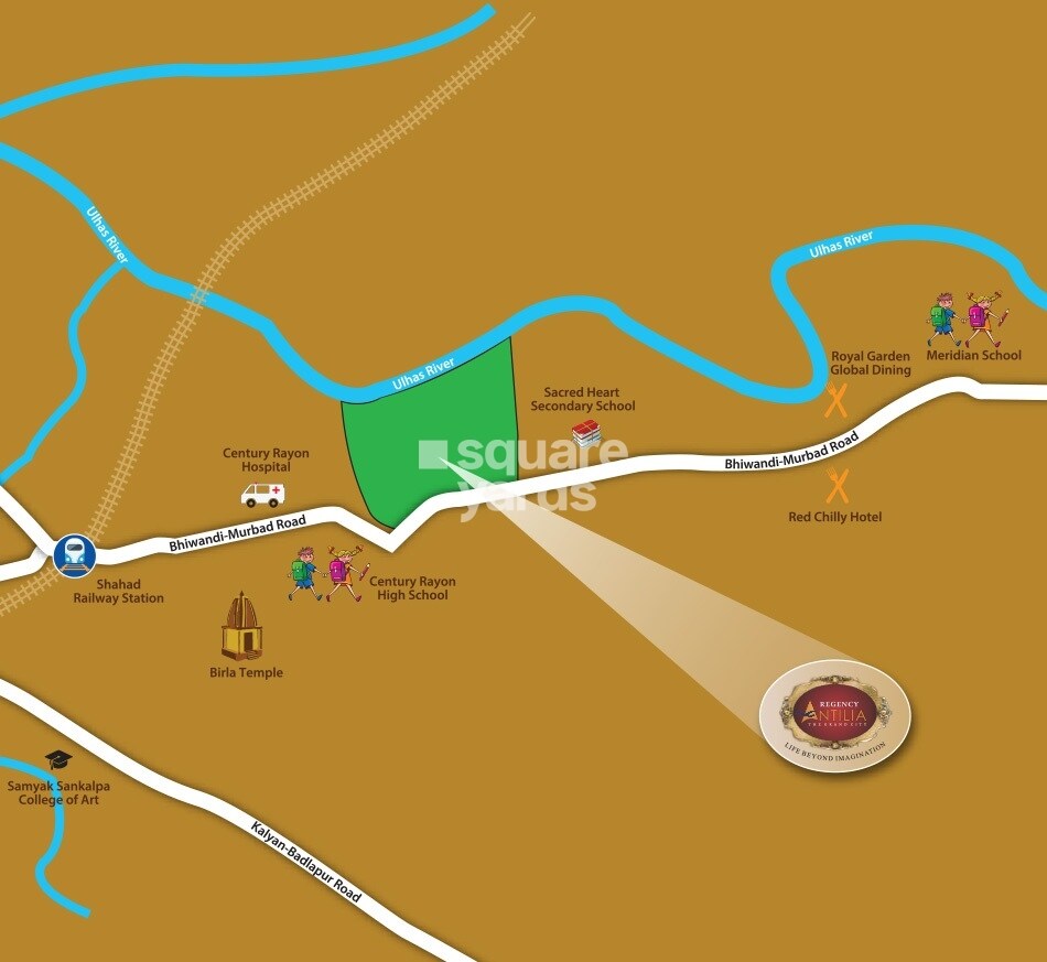 Regency Antilia Location Image