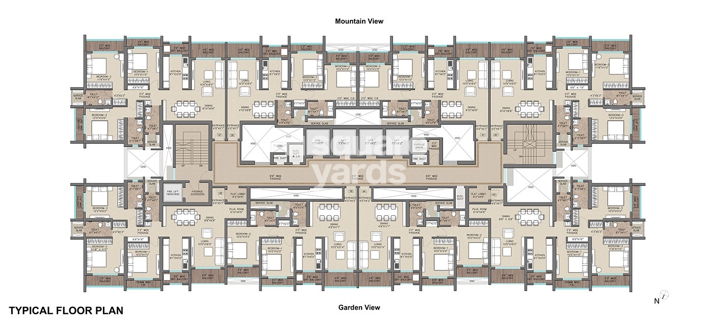 Regency Luxuria Floor Plans