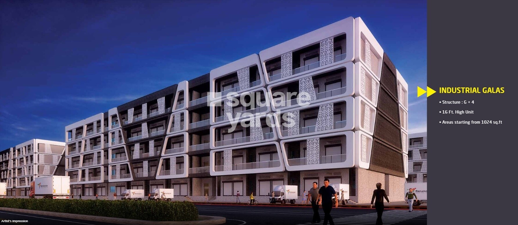 Renaissance Industrial Smart City Tower View 1
