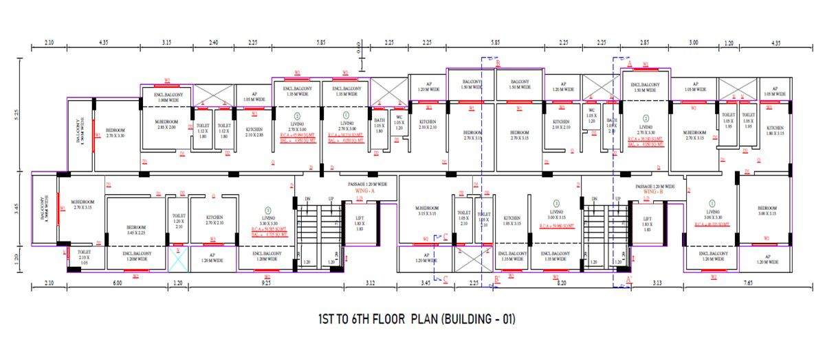 Riz Residency Floor Plans