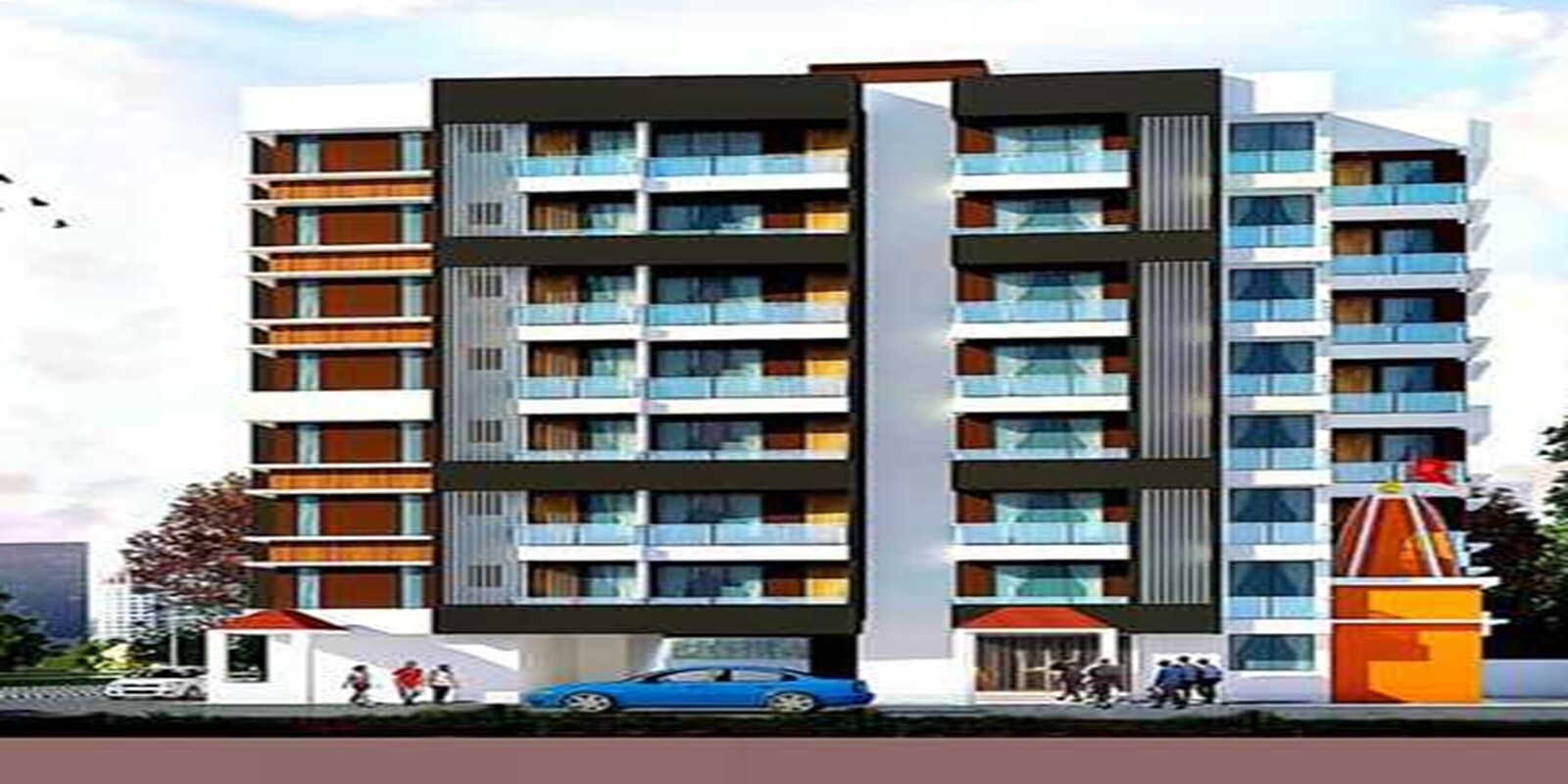 RK Shree Gajanan Heights residential project in Titwala