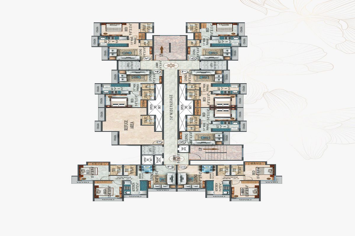 RNA NG Aroma Floor Plans