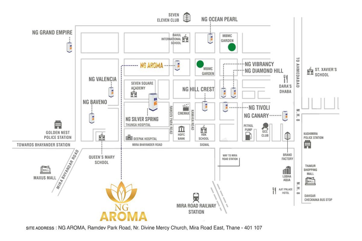RNA NG Aroma Location Image