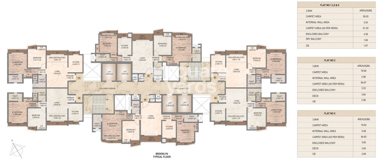 Rosa Manhattan Floor Plans