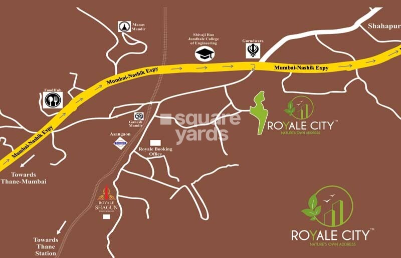 Royale City Asangaon Location Image