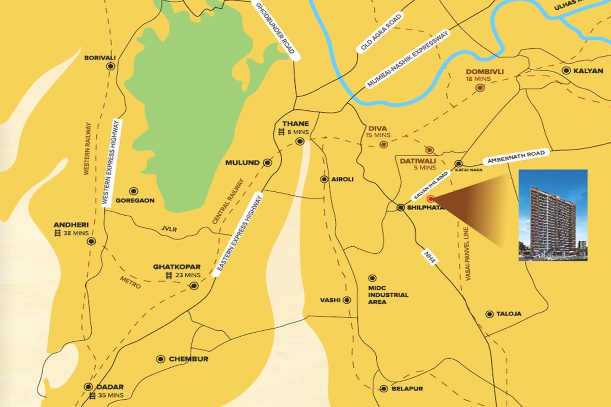 Rudis Shivalaya Heights Location Image