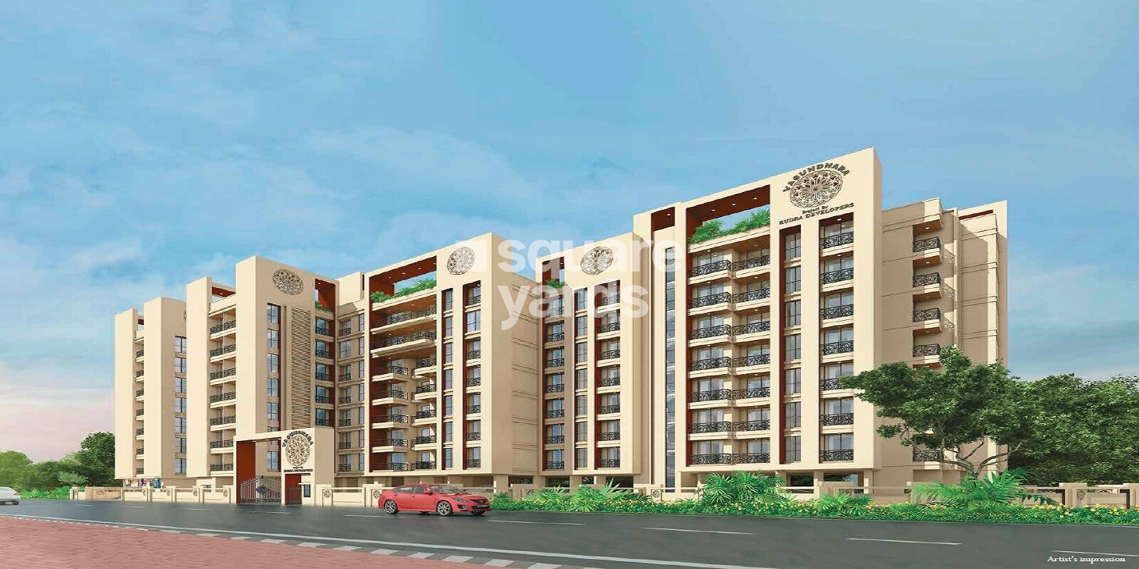 Rudra Vasundhara residential project in Belawali