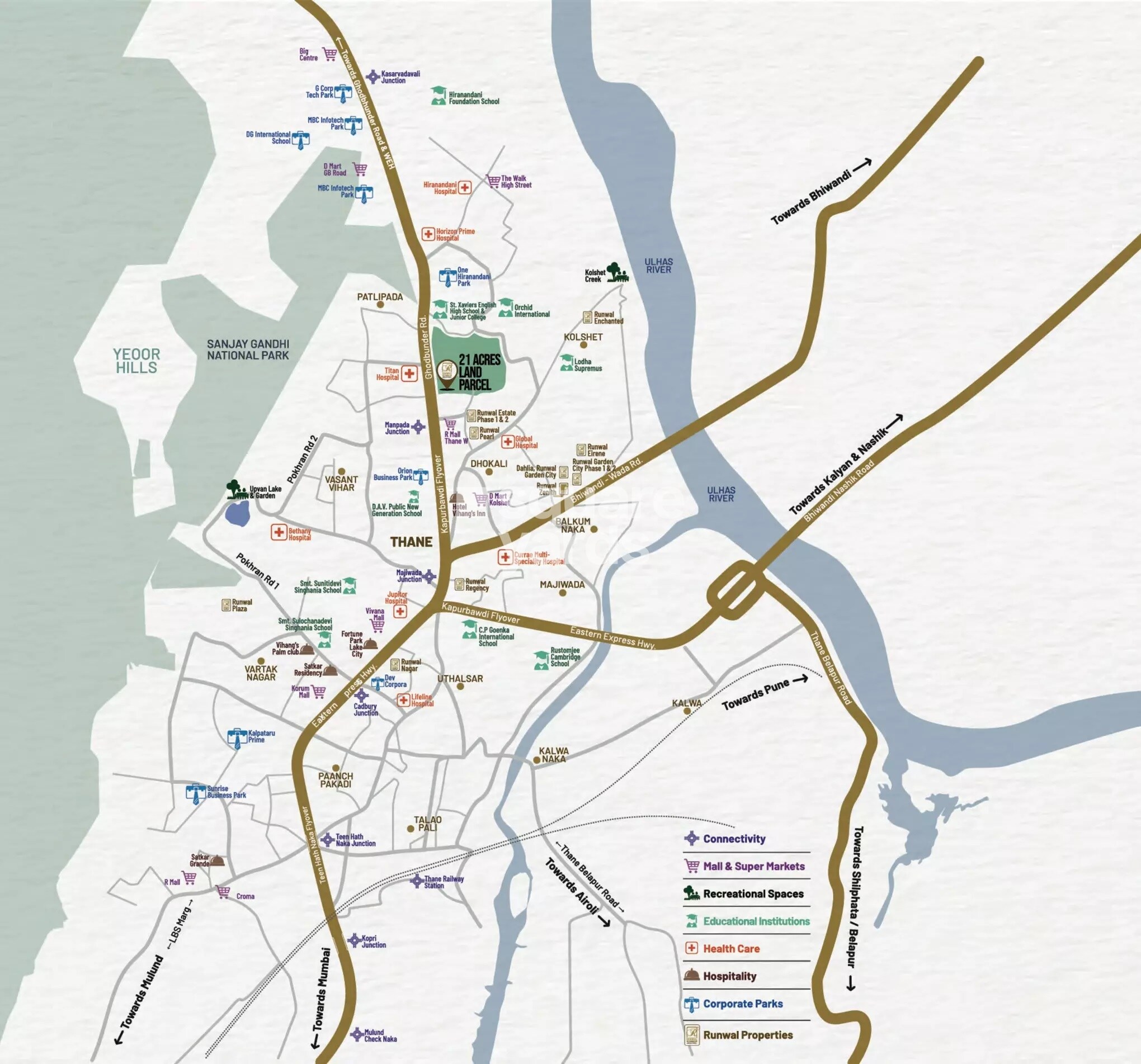 Runwal 25 Hour Life Location Image