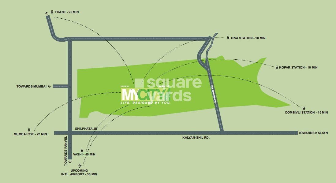 Runwal Codename Walk Location Image