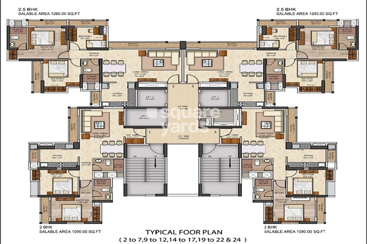 Runwal Conch Floor Plans
