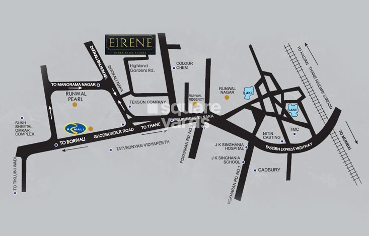 Runwal Eirene Phase 2 Location Image