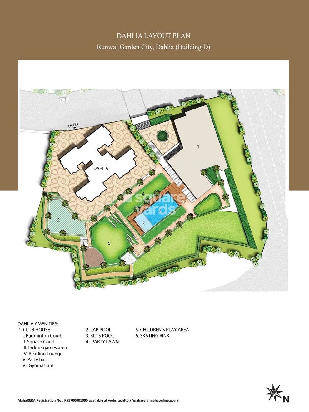 Runwal Garden City Master Plan Image 1