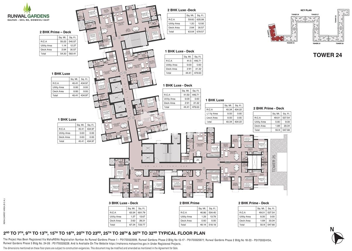 Runwal Gardens Phase 3 Floor Plans 1