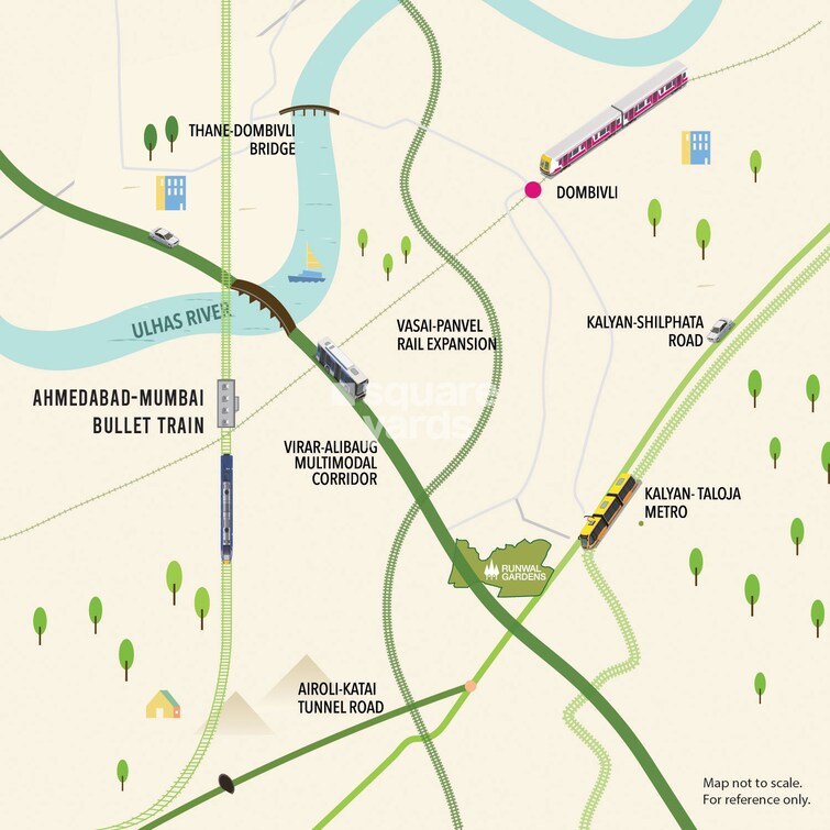 Runwal Gardens Phase 4 Location Image