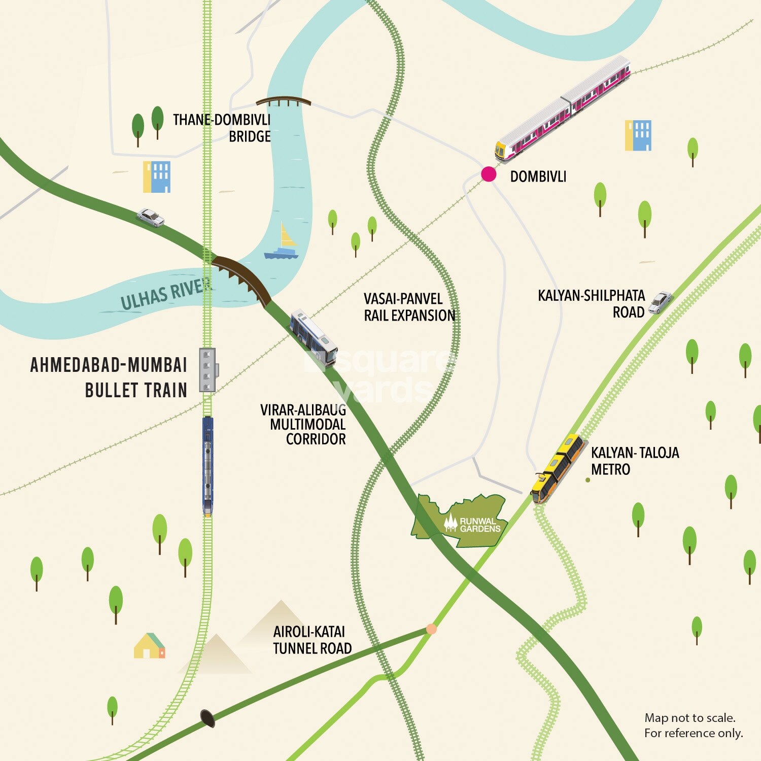 Runwal Gardens Phase 4 Location Image