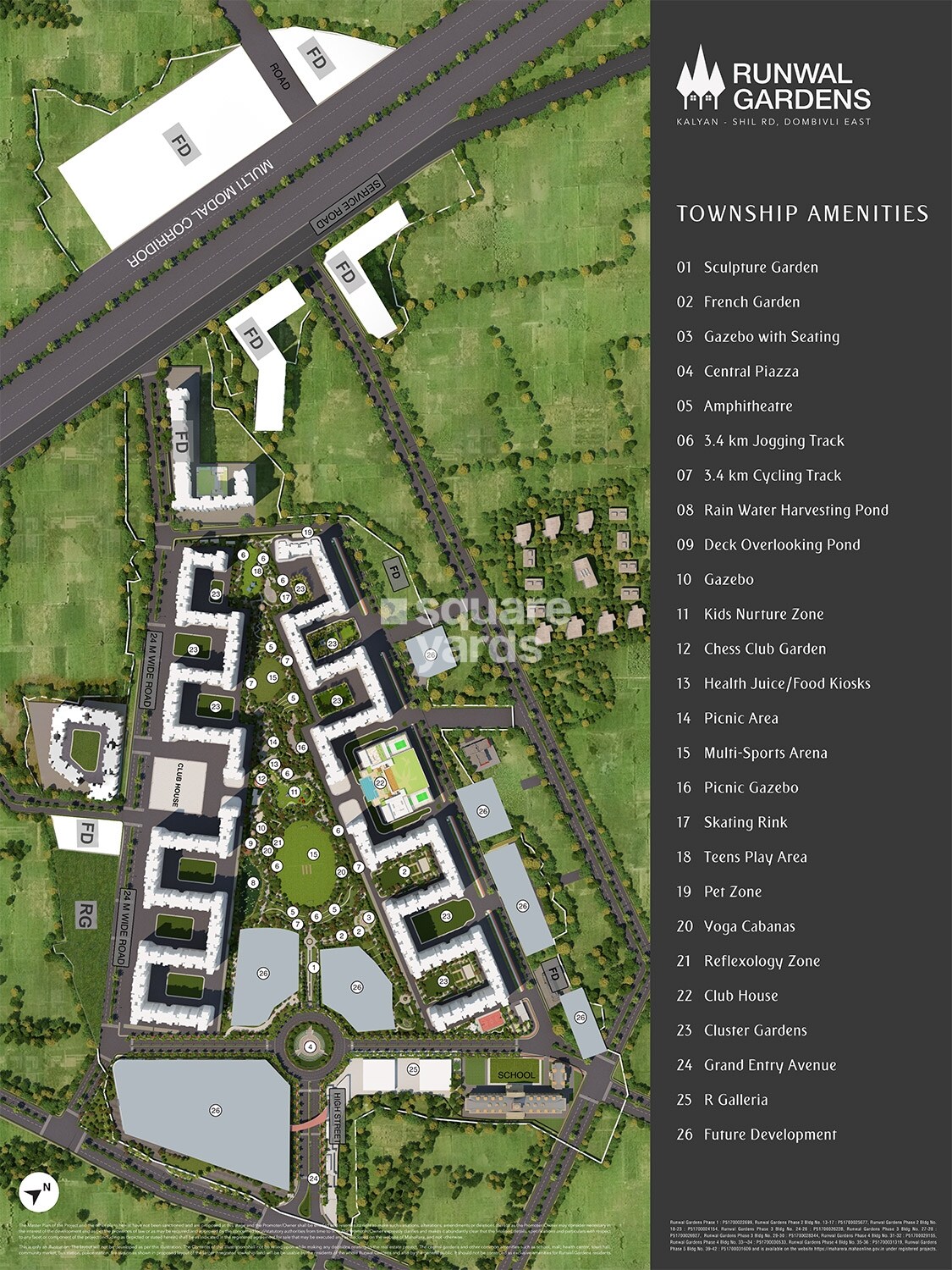 Runwal Gardens Phase 4 Master Plan 1