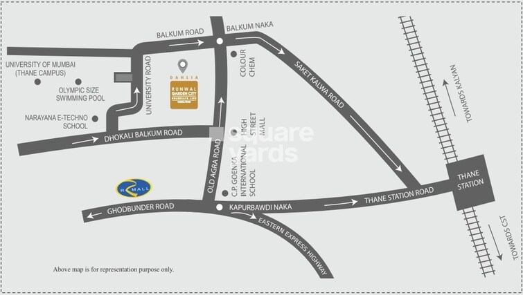 Runwal Gardens Phase I Location Image