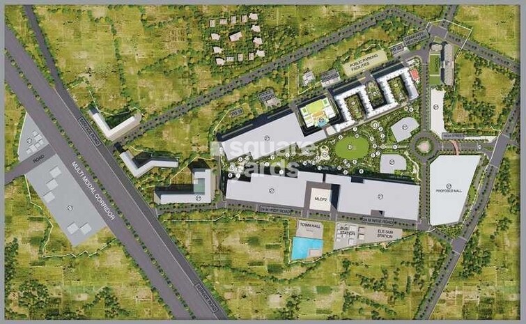 Runwal Gardens Phase I Master Plan Image