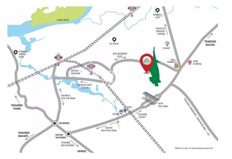 Runwal My City Phase II Cluster 05 Location Image