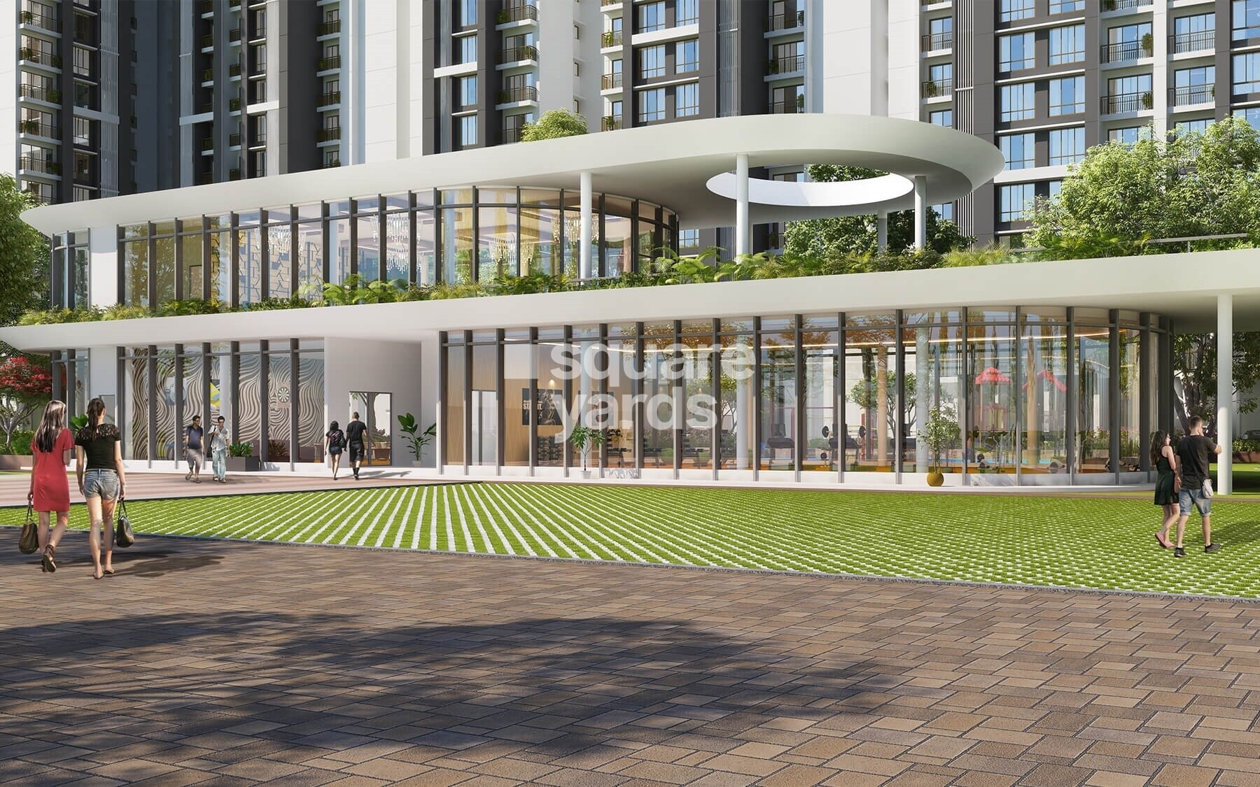 Runwal My City Phase II Cluster 05 Entrance View