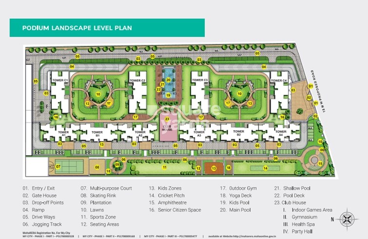 Runwal My City Master Plan Image