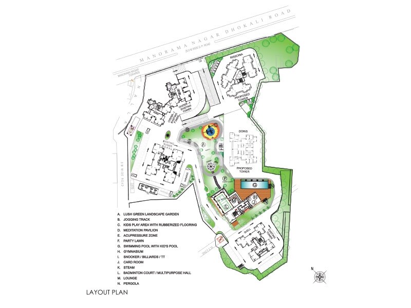 Runwal Pearl Master Plan Image