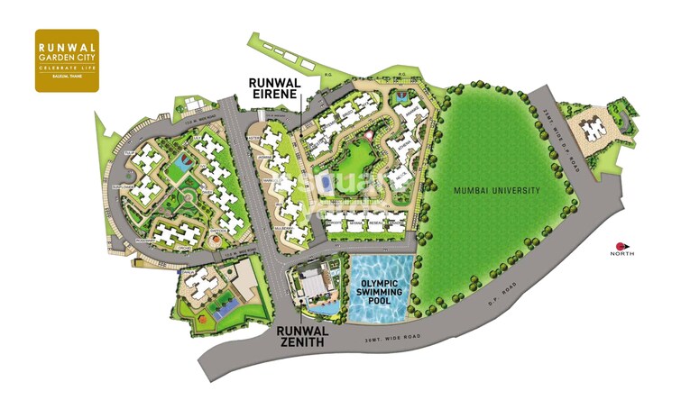 Runwal Zenith Master Plan Image