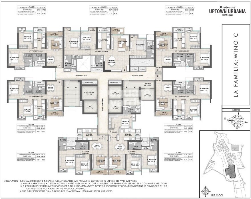 Rustomjee Uptown Urbania Floor Plans 2