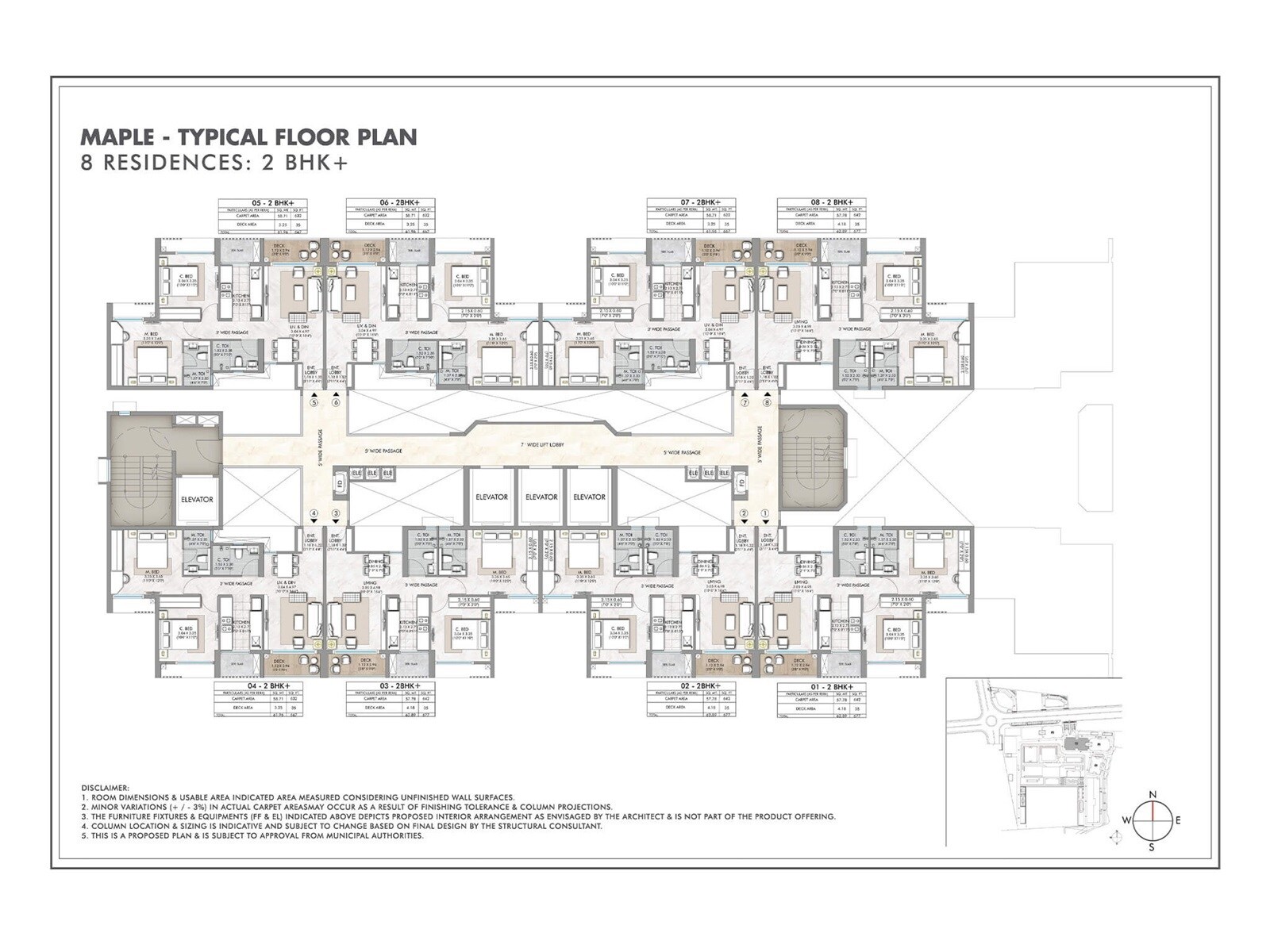 Rustomjee Urban Woods Floor Plans