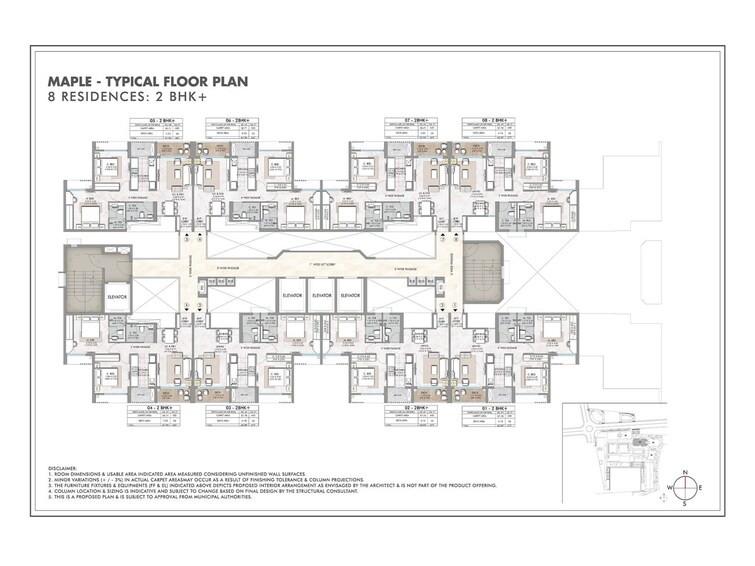 Rustomjee Urban Woods Floor Plans 1