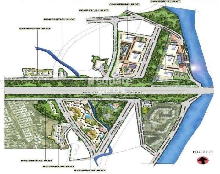 rustomjee urbania acura project master plan image1