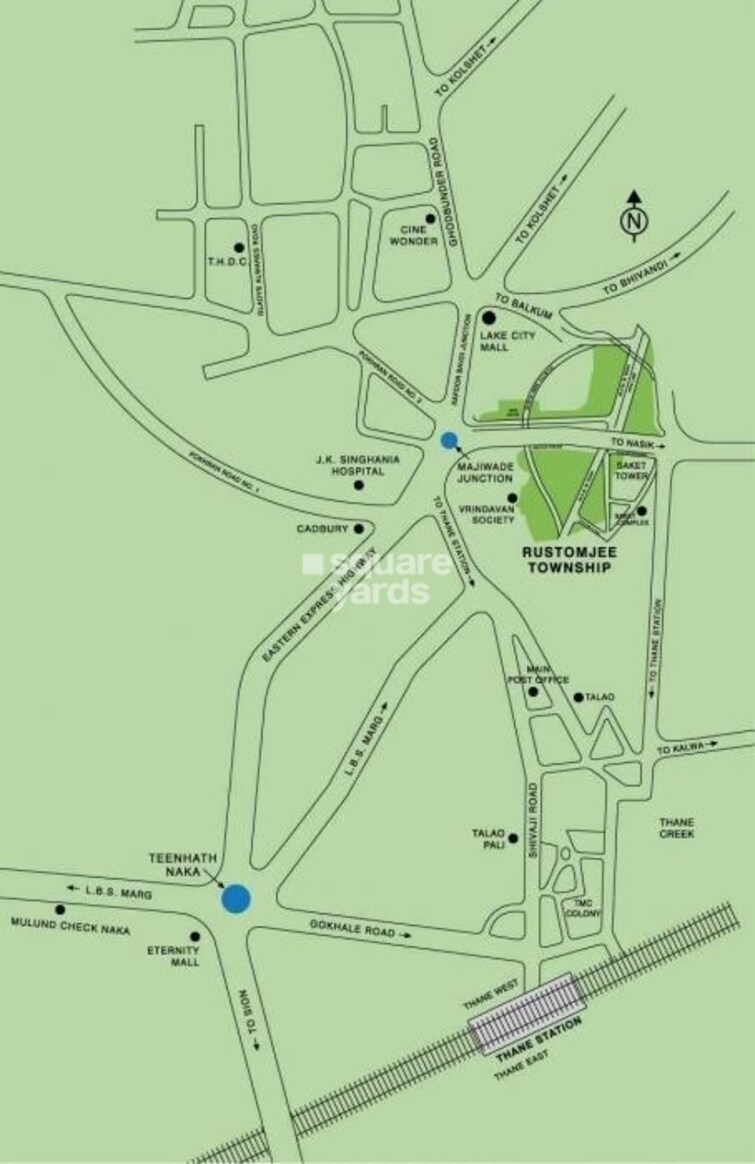 Rustomjee Urbania Astraea Location Image