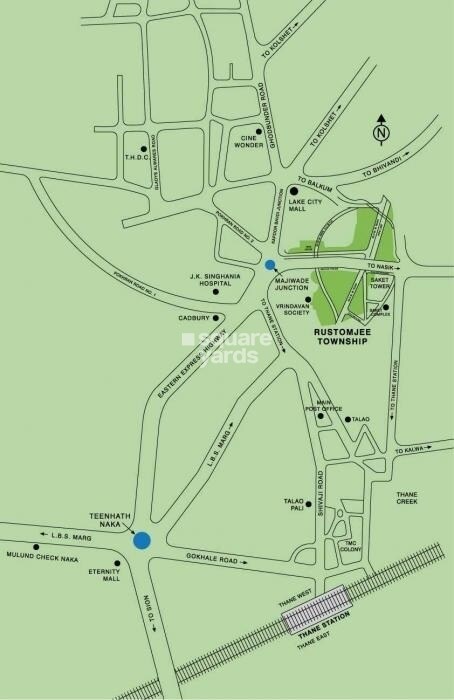 Rustomjee Urbania Astraea Location Image