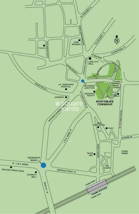 Rustomjee Urbania Atelier Location Image