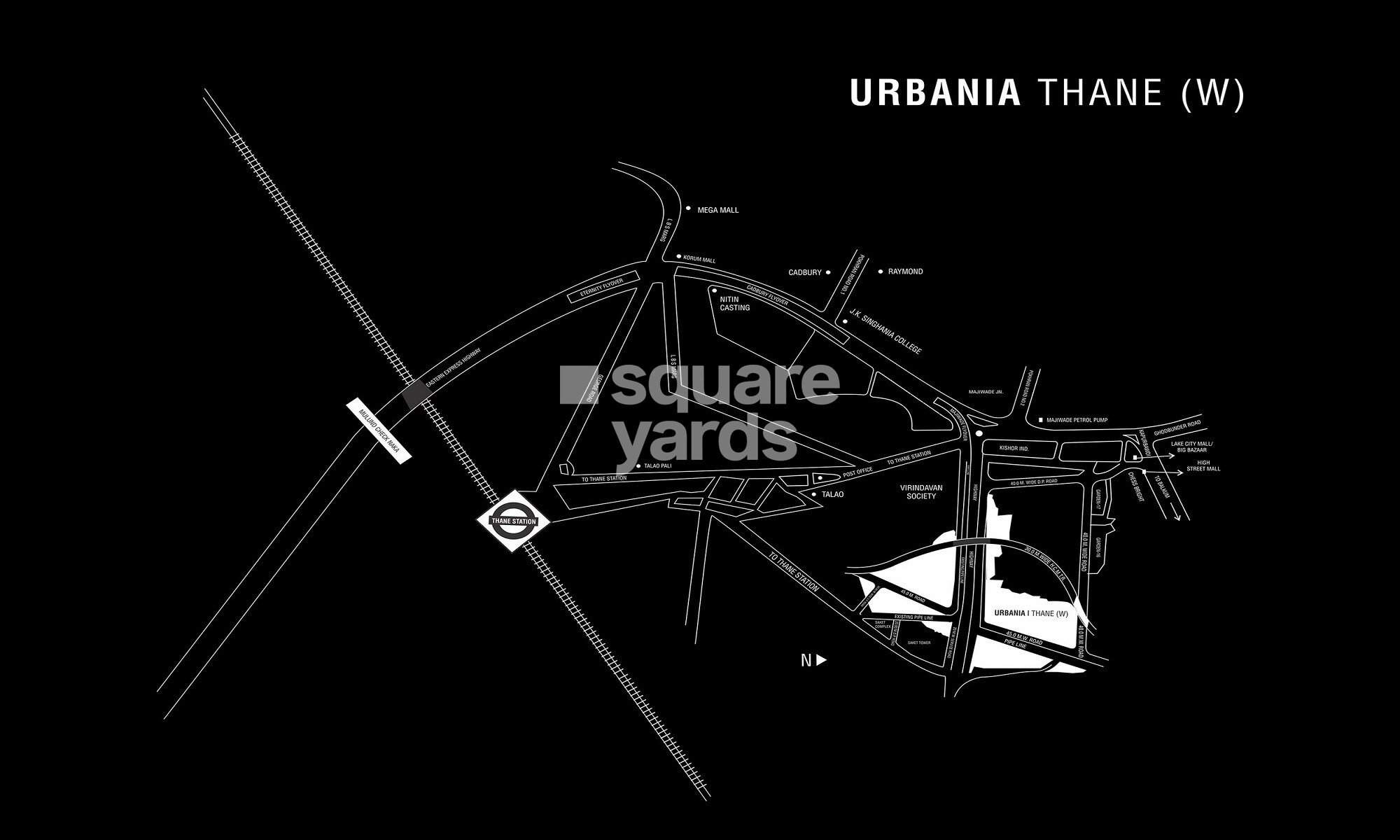 Rustomjee Urbania Azziano L Wing Location Image