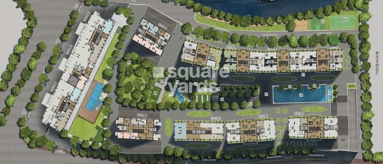 Rustomjee Urbania Azziano L Wing Master Plan 1