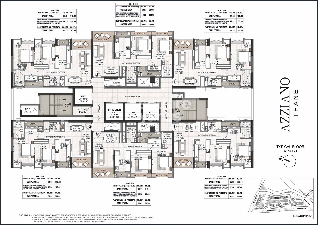 Rustomjee Urbania Azziano Floor Plans