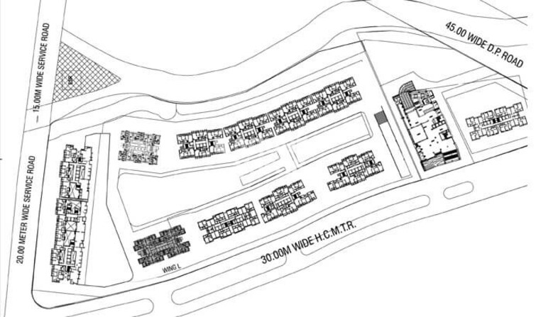 Rustomjee Urbania Master Plan Image