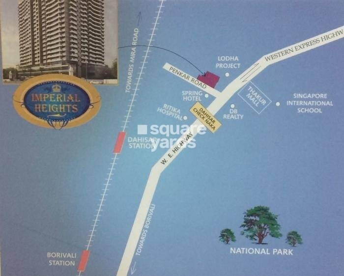 S K Imperial Heights Location Image