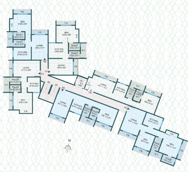 Sachin Horizon Classique Floor Plans