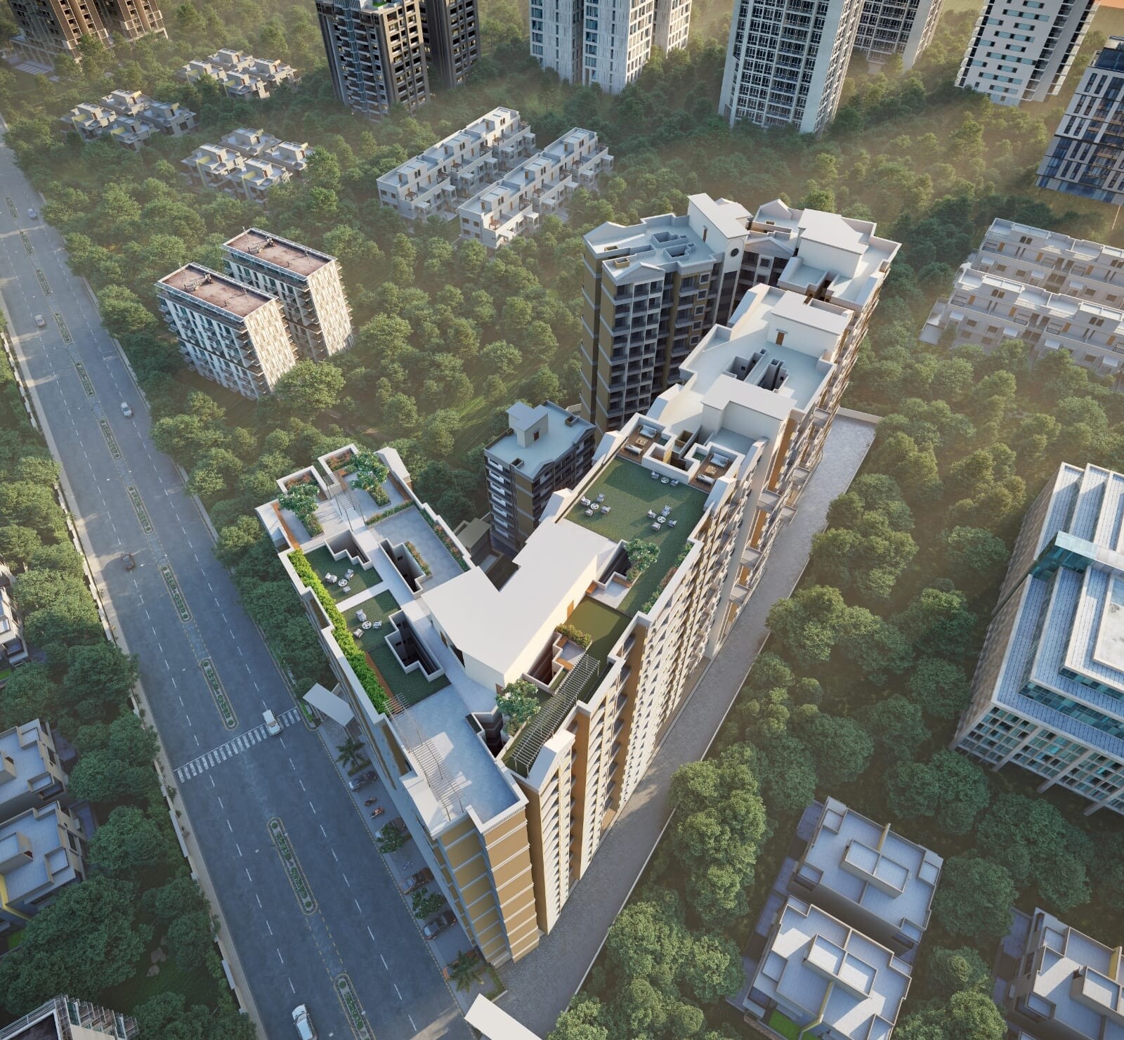 Sadguru Nakshtra Tower View 2