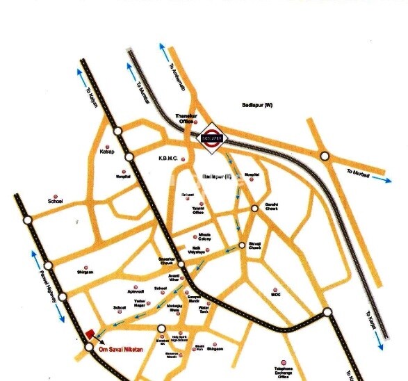 Sagar Om Savai Niketan Location Image