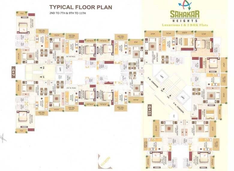 Sahakar Heights Master Plan 1