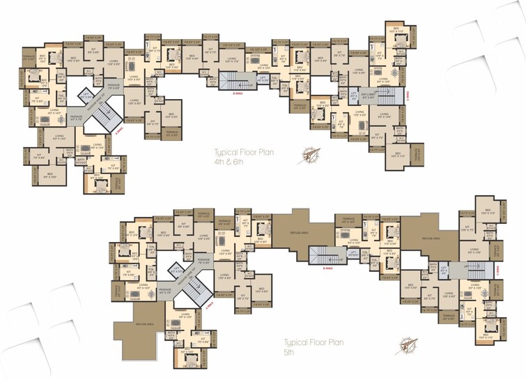 Sahayog Nilayam Floor Plans 3
