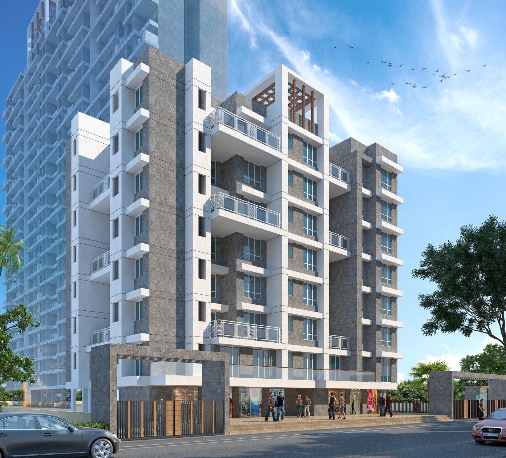 Sai Balaji Emrald Apartment Exteriors