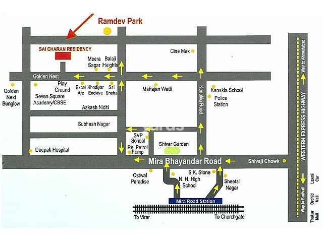 Sai Charan Residency Location Image